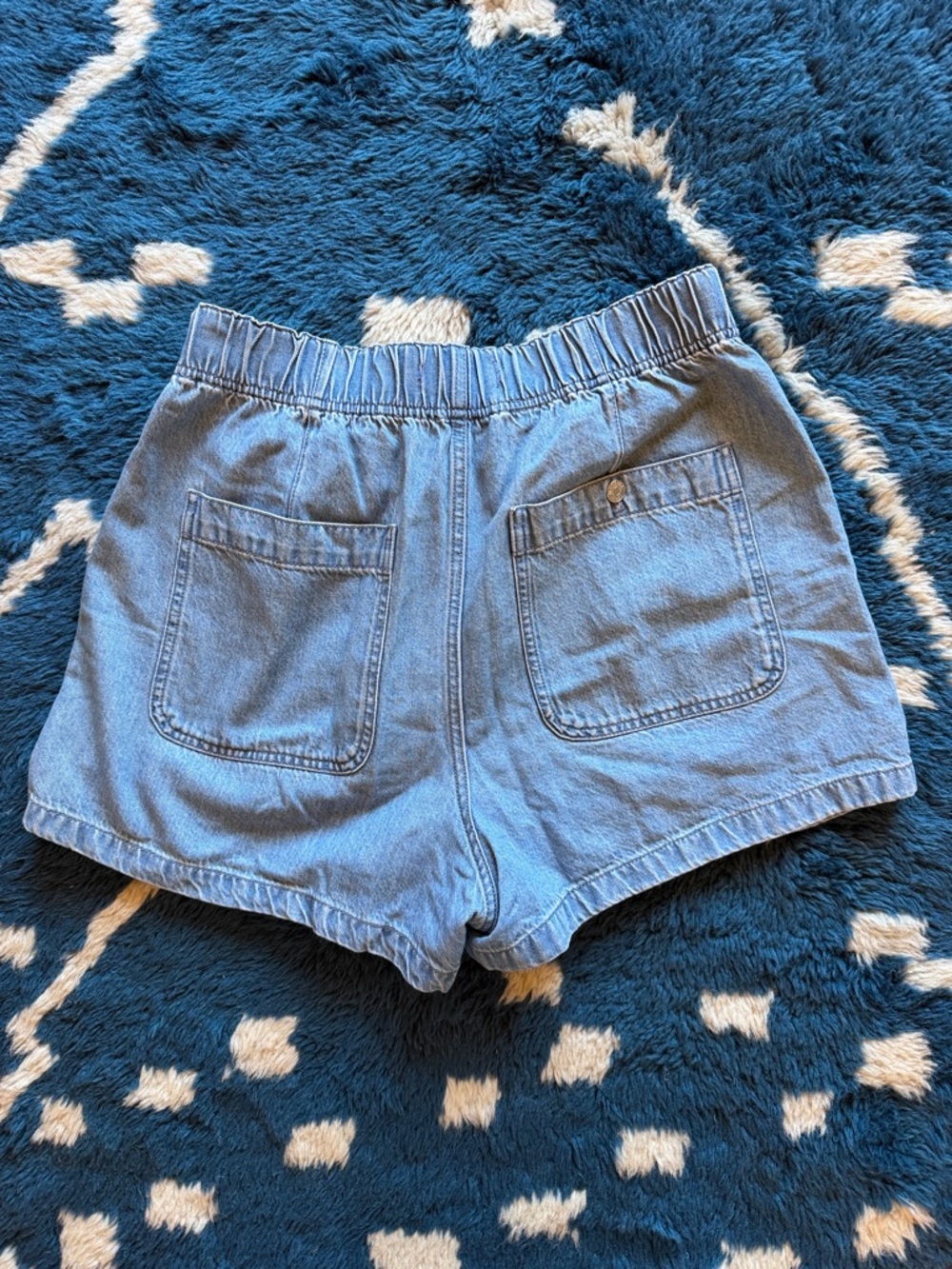 Madewell Light Blue Denim Jean Shorts - Picture 2 of 3